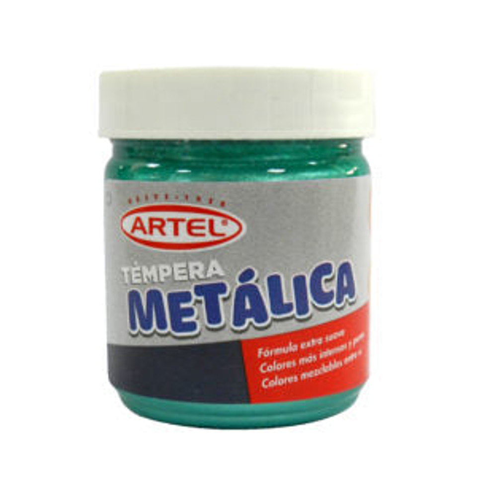 Tempera Metalica Verde 100 ml Artel 1