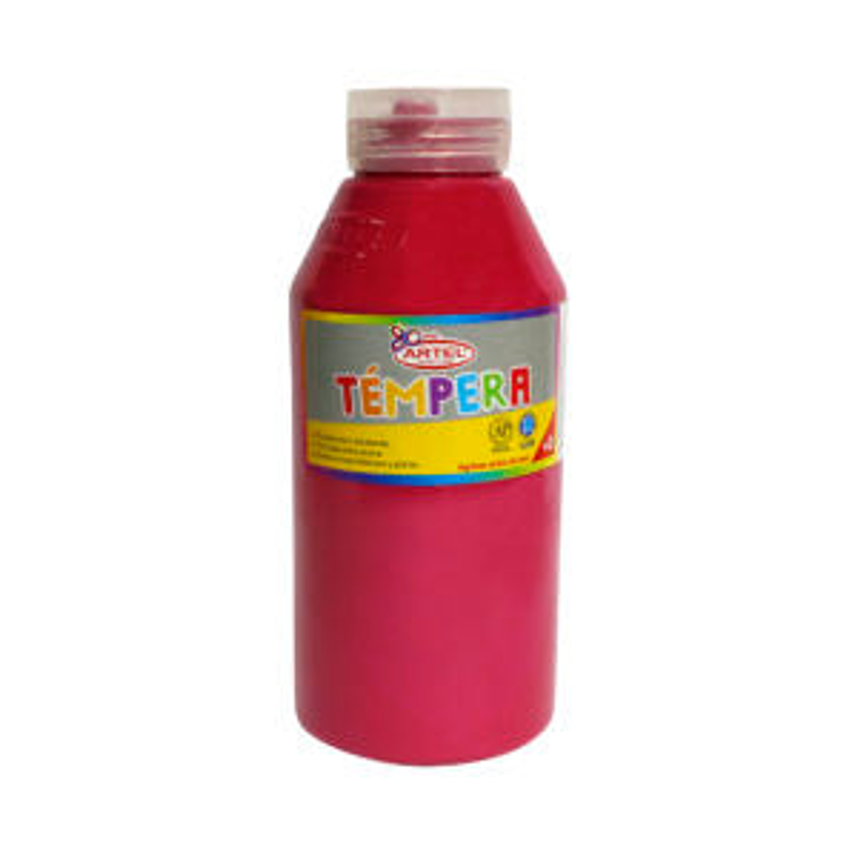 Tempera Frasco 500ml Carmin 87 Artel 1