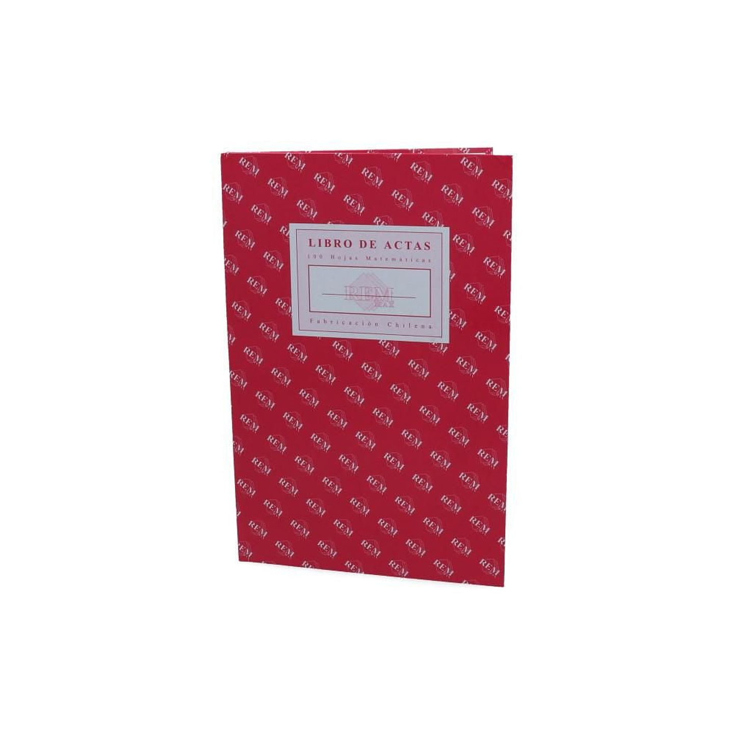 Libro De Acta 100Hjs 7Mm Foliado Rem 1