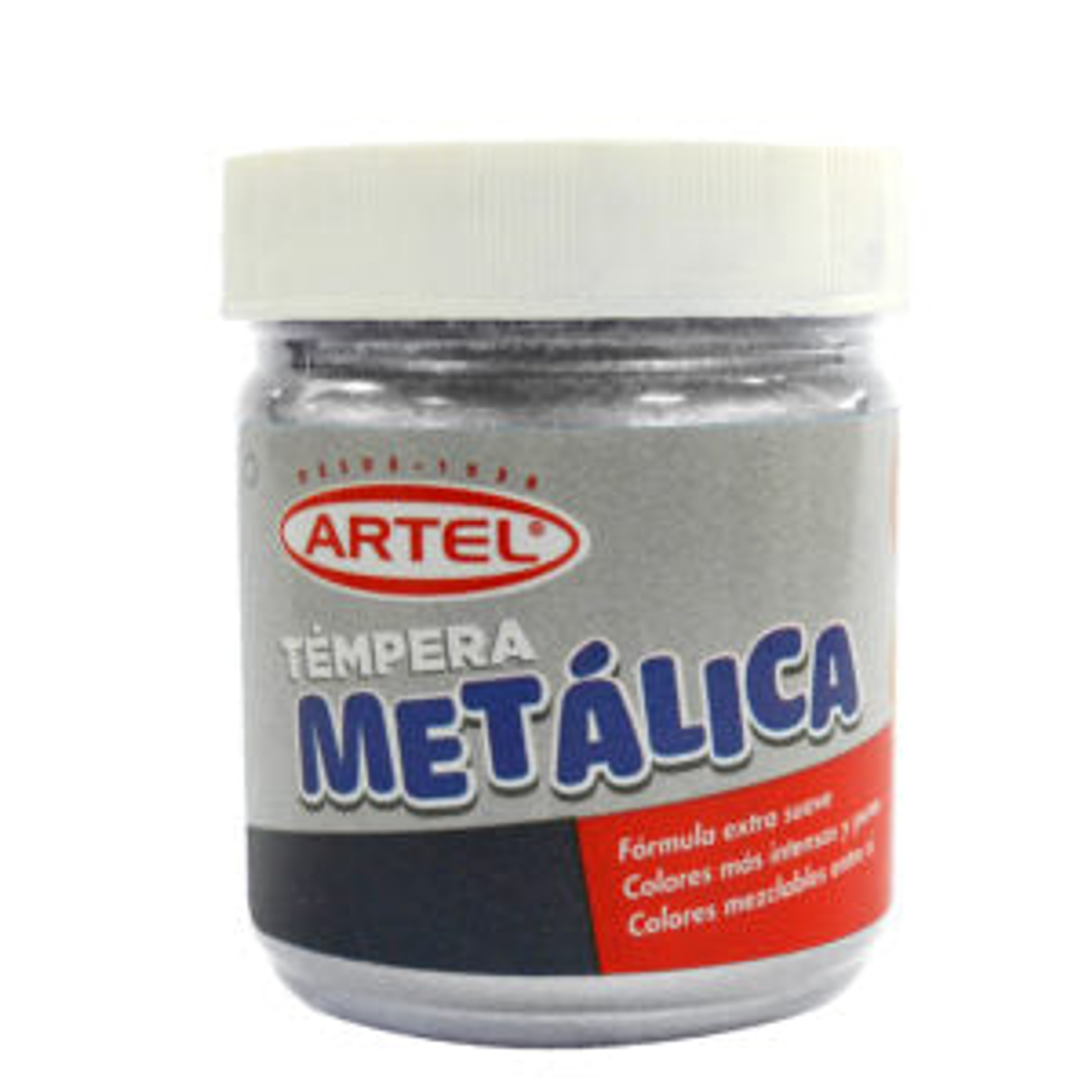 Tempera Metalica Plata 100 ml Artel 1