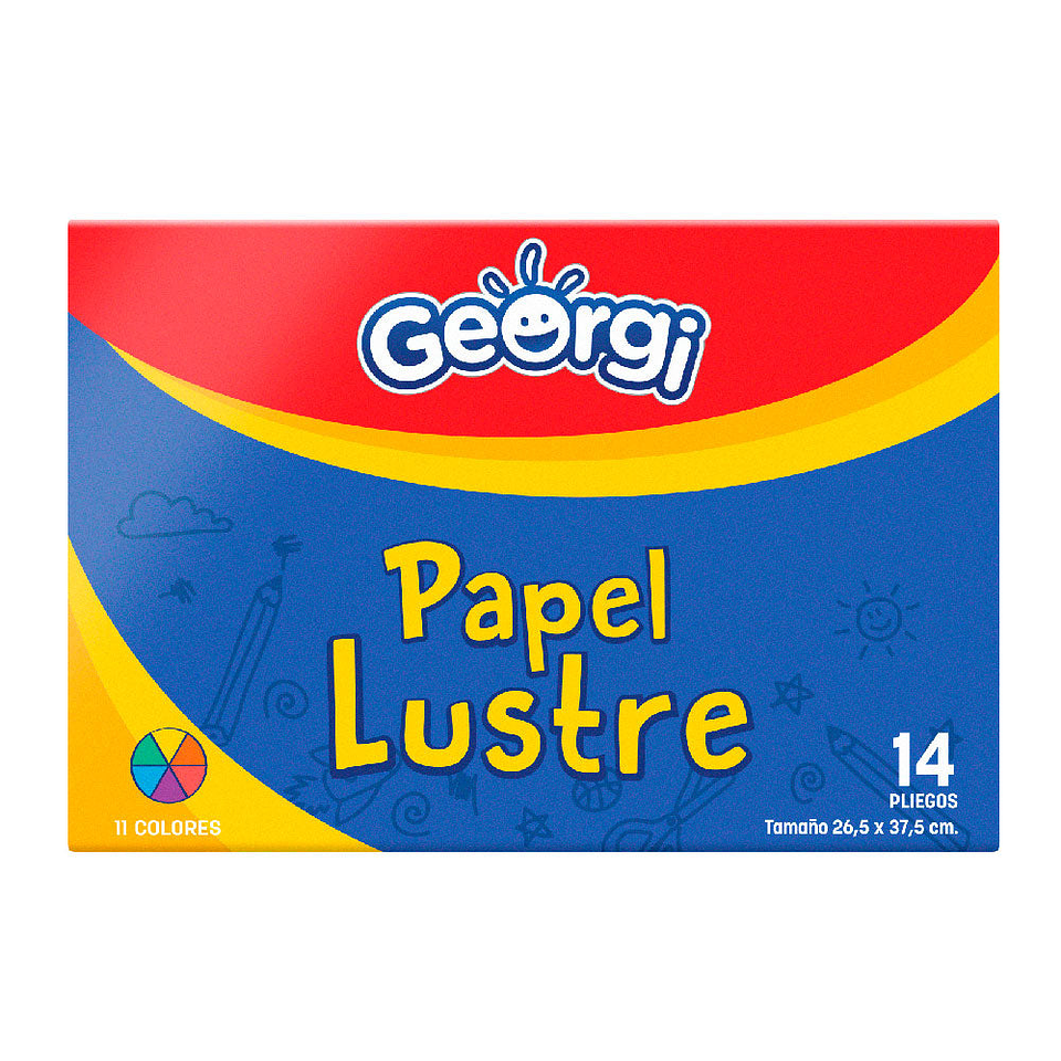 Sobre Lustre Georgi 14 Pliego 1