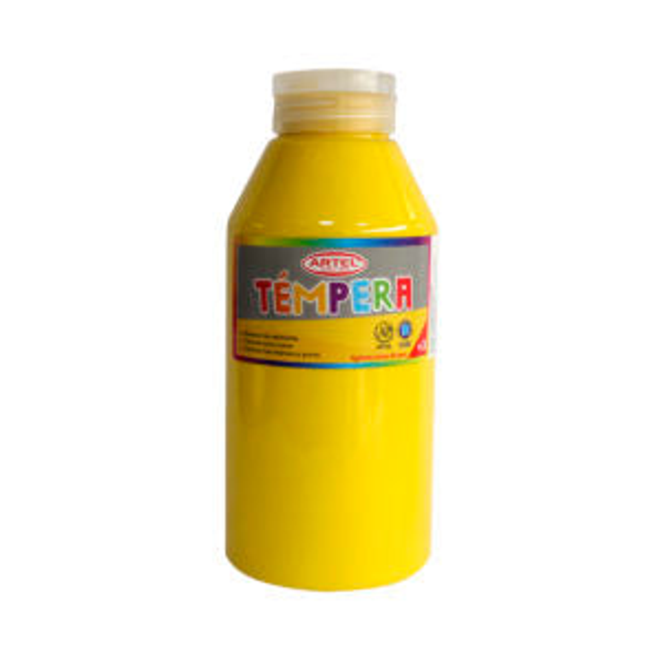Tempera Frasco 500ml Amarillo Med 75 Artel 1