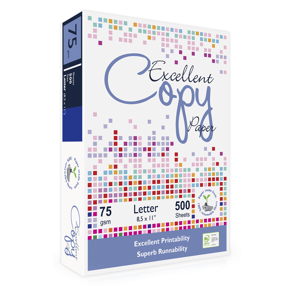 Resma Papel Fotocopia 75grs 500hjs Carta Excellent Copy 1