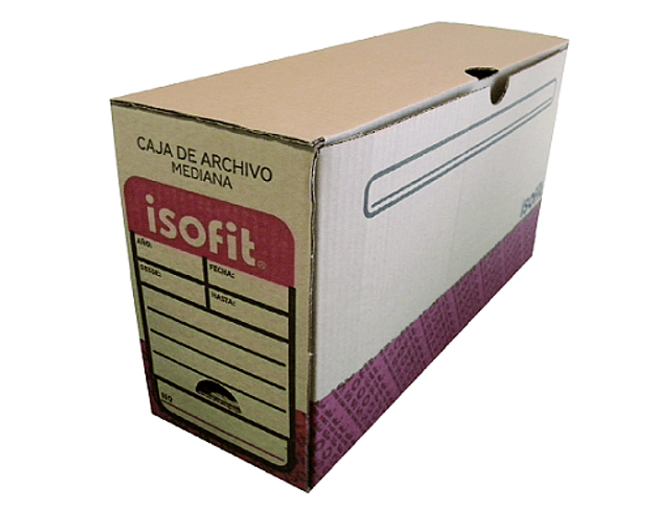 Caja Archivo Standard 380X248X148 Mm 480B isofit 1
