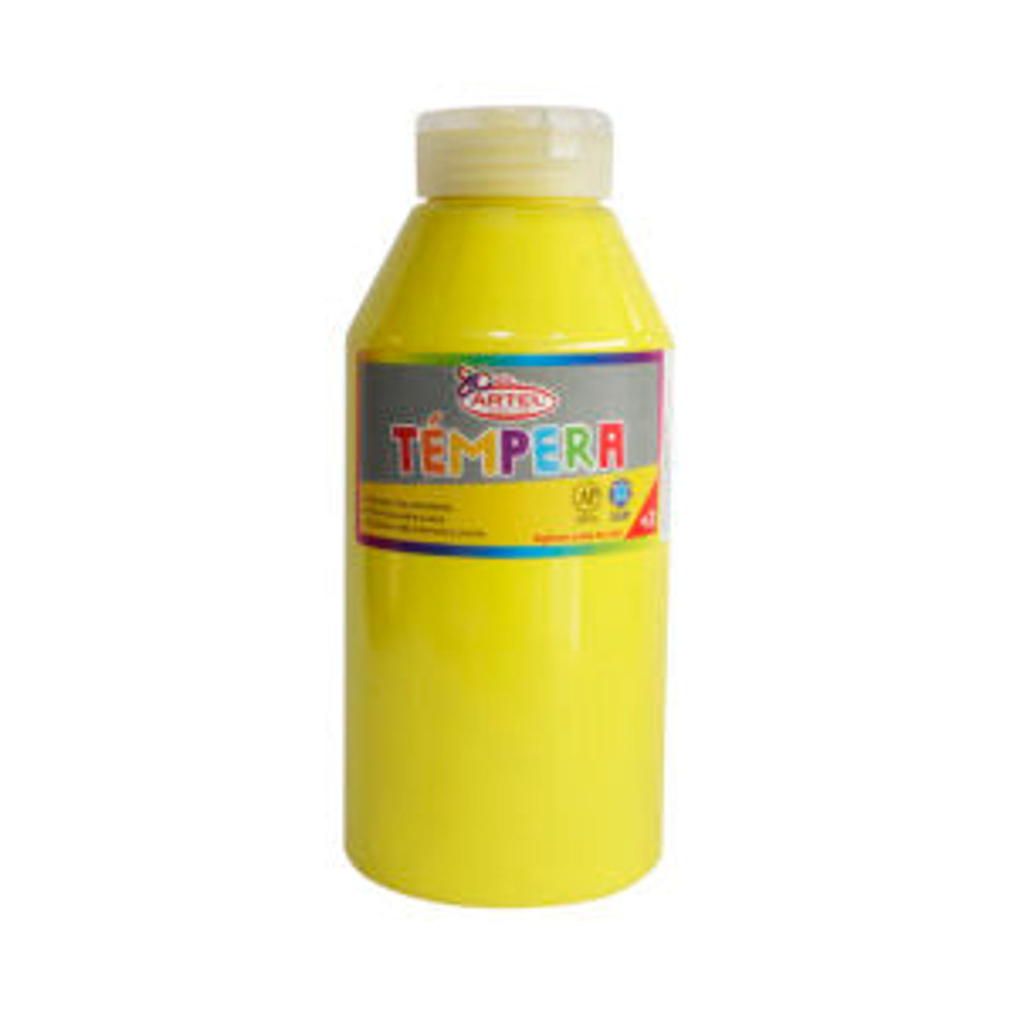 Tempera frasco 500ml Amarillo Limon 72 Artel 1