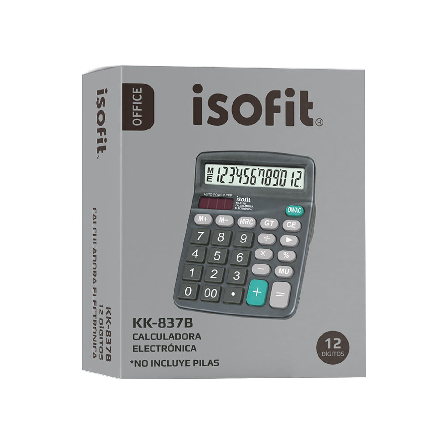 Calculadora Isofit 12 Digitos 1