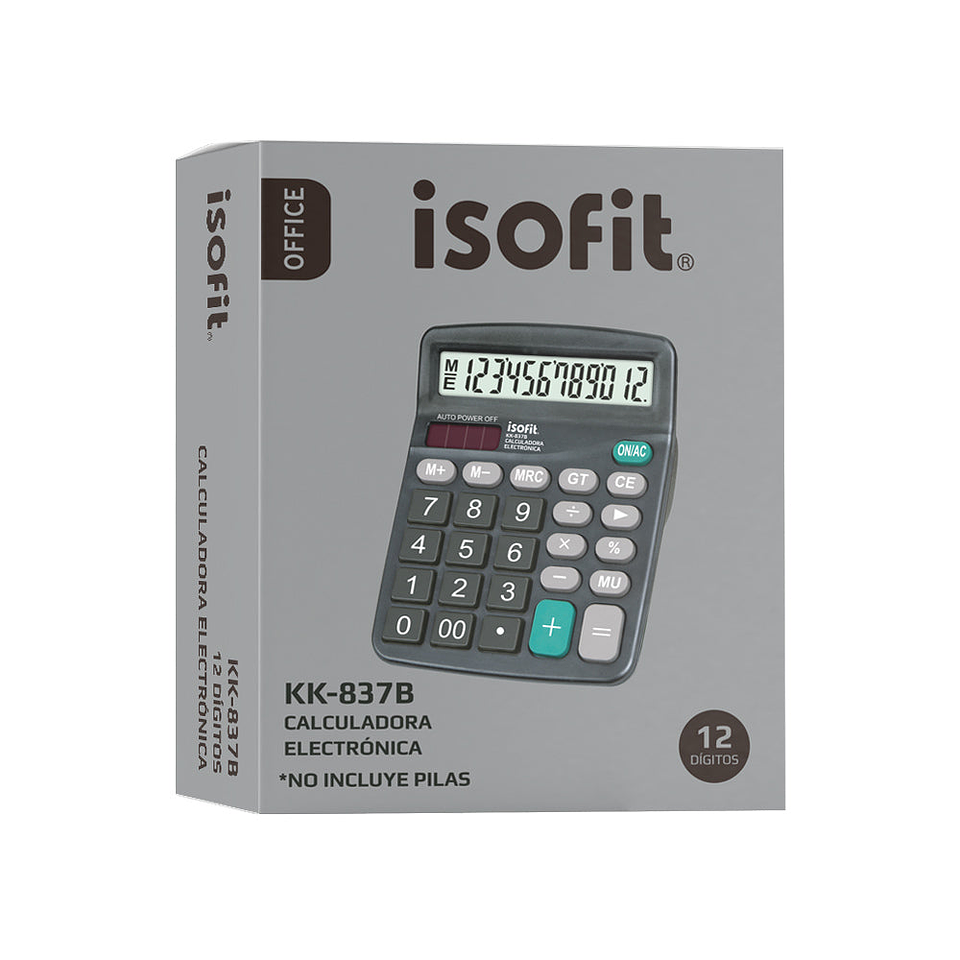 Calculadora Isofit 12 Digitos 1
