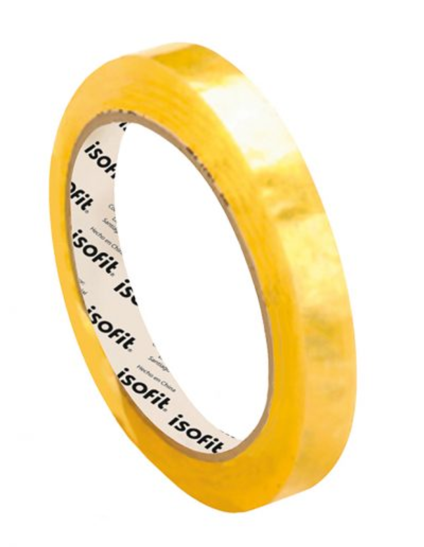 Cinta Adhesiva Scotch Yellow Clear 12Mm X 60Mts Isofit 1