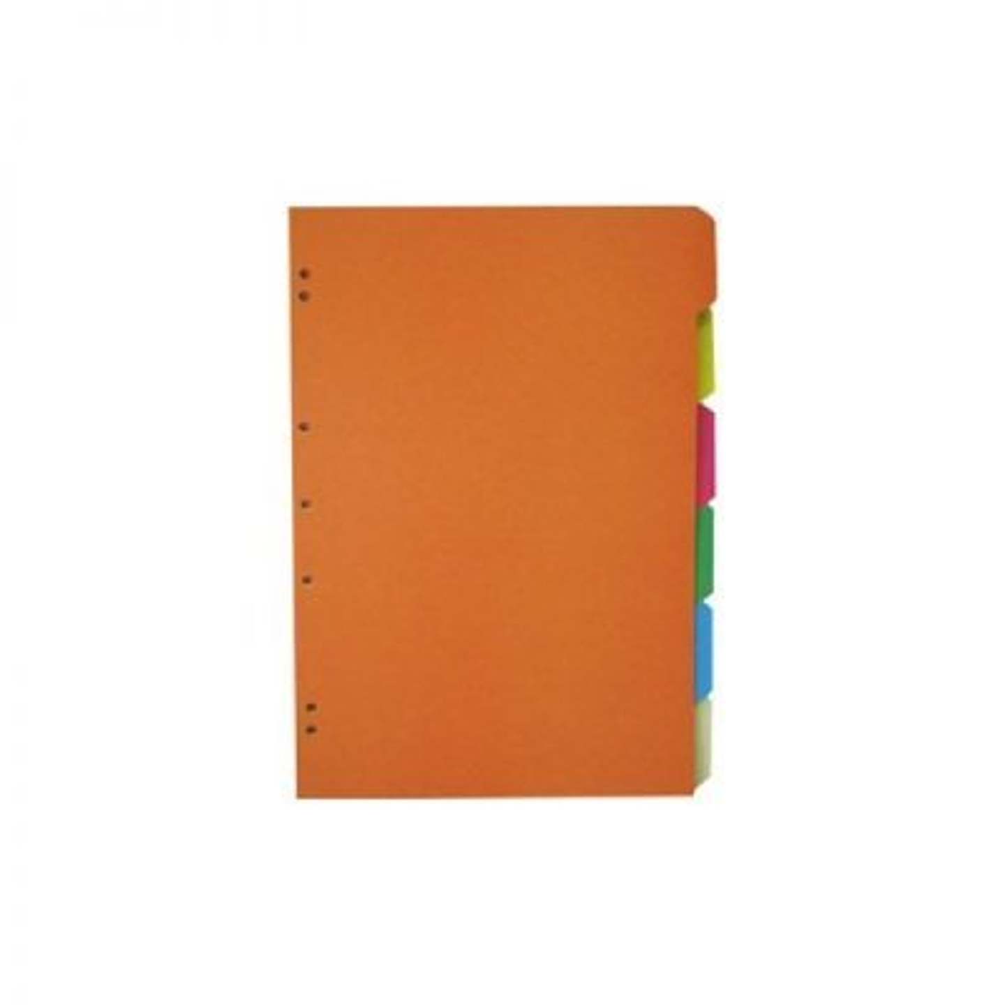 Separadores Carta 6 Colores Surtidos Opaco 1