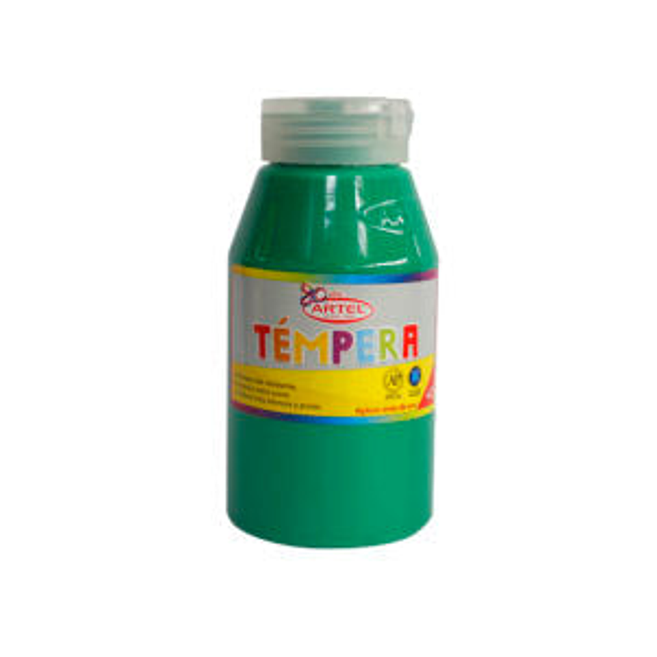 Tempera Frasco 250 ml Verde Claro 51 Artel 1