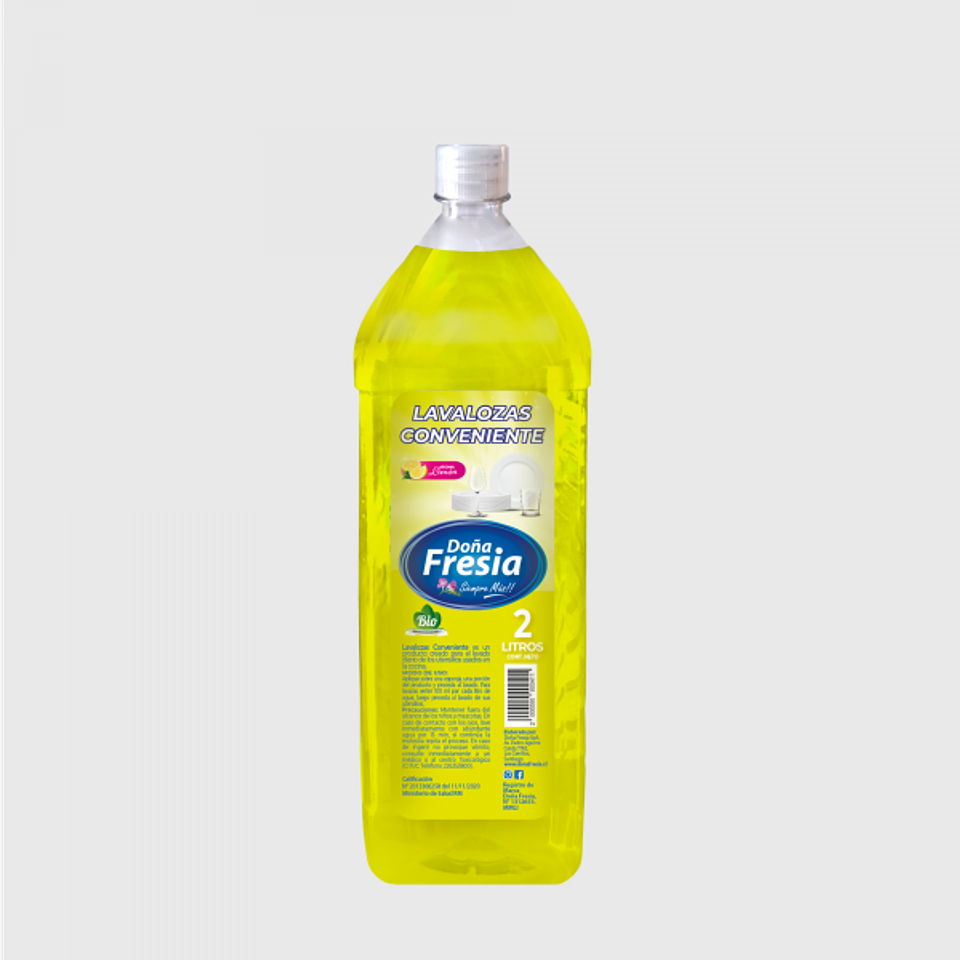 Lavaloza Dona Fresia Conveniente Limon 2L 1