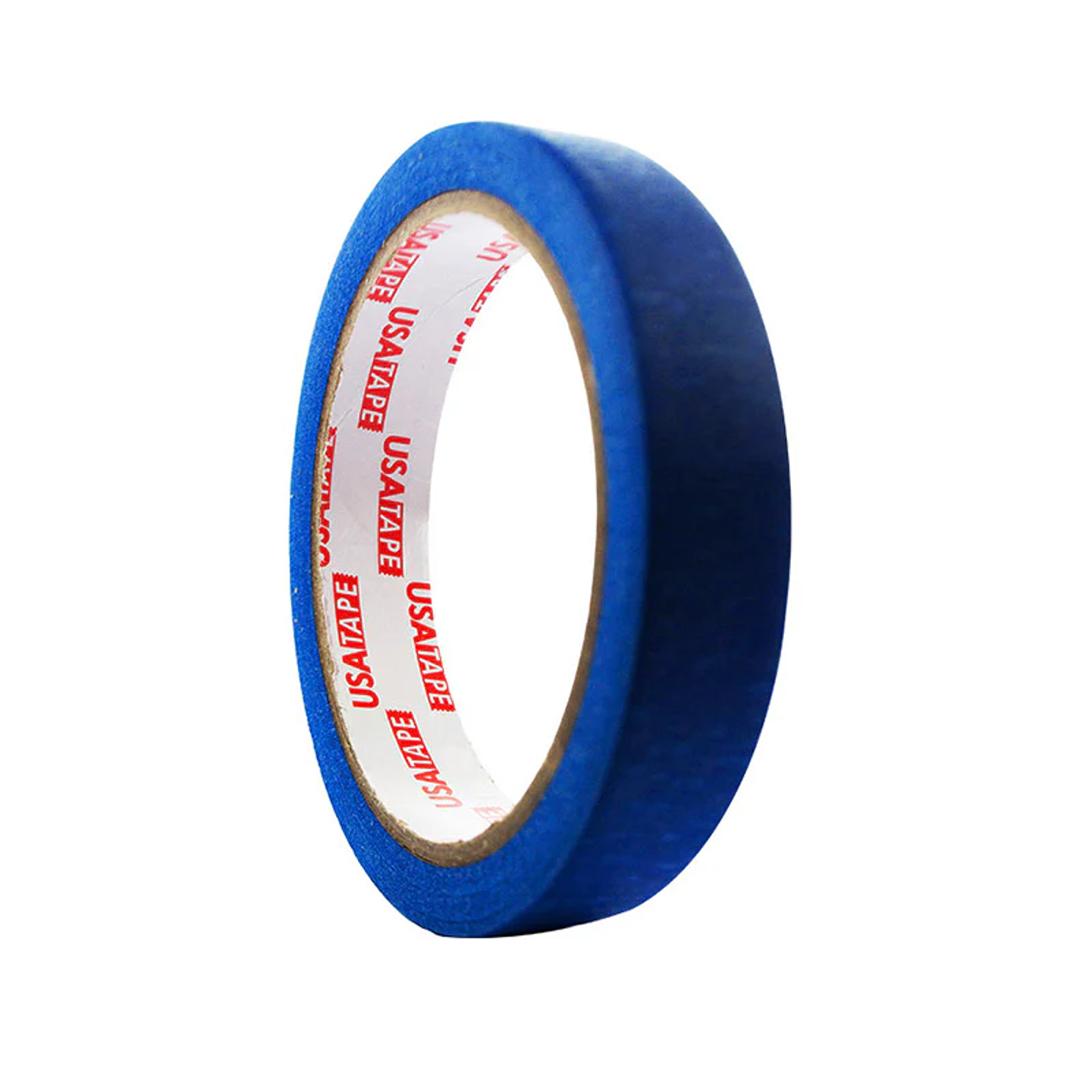 Cinta Masking Tape Pegote 18mm x 20mts Color Azul Usatape 1