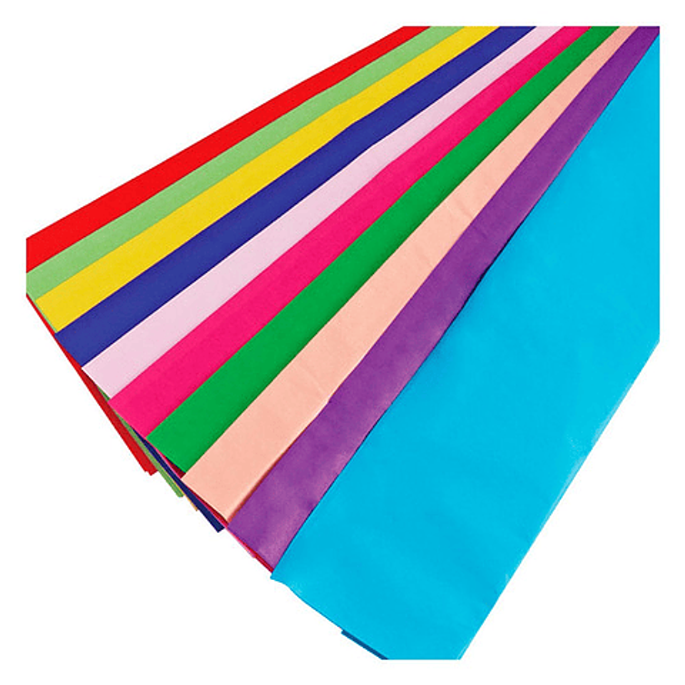 Pliego Papel Seda Volantin 50X75Cm 22Grs Color Lila Art&Craft 2