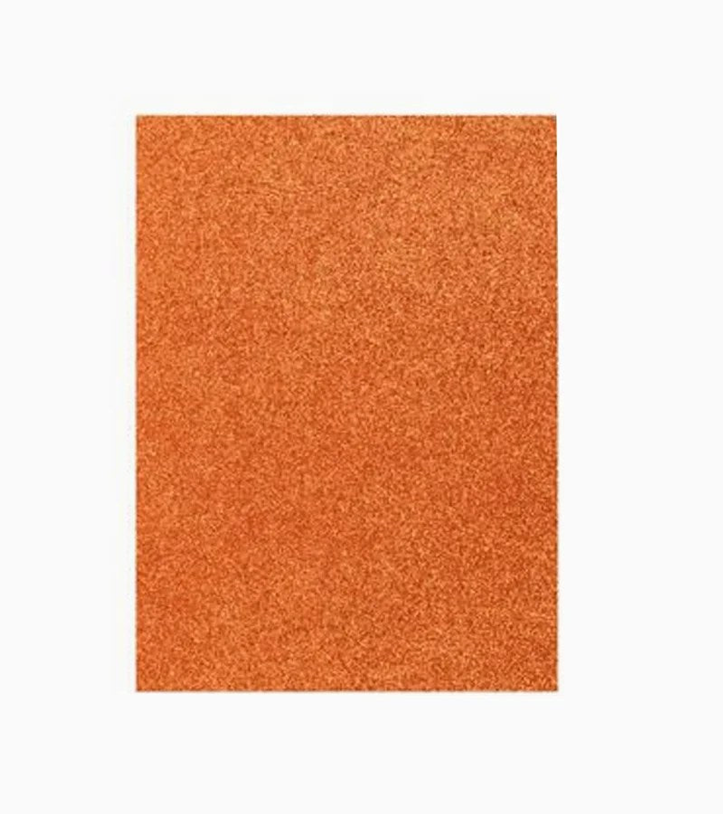 Pliego Goma Eva Glitter 40X60Cm Color Naranjo 1