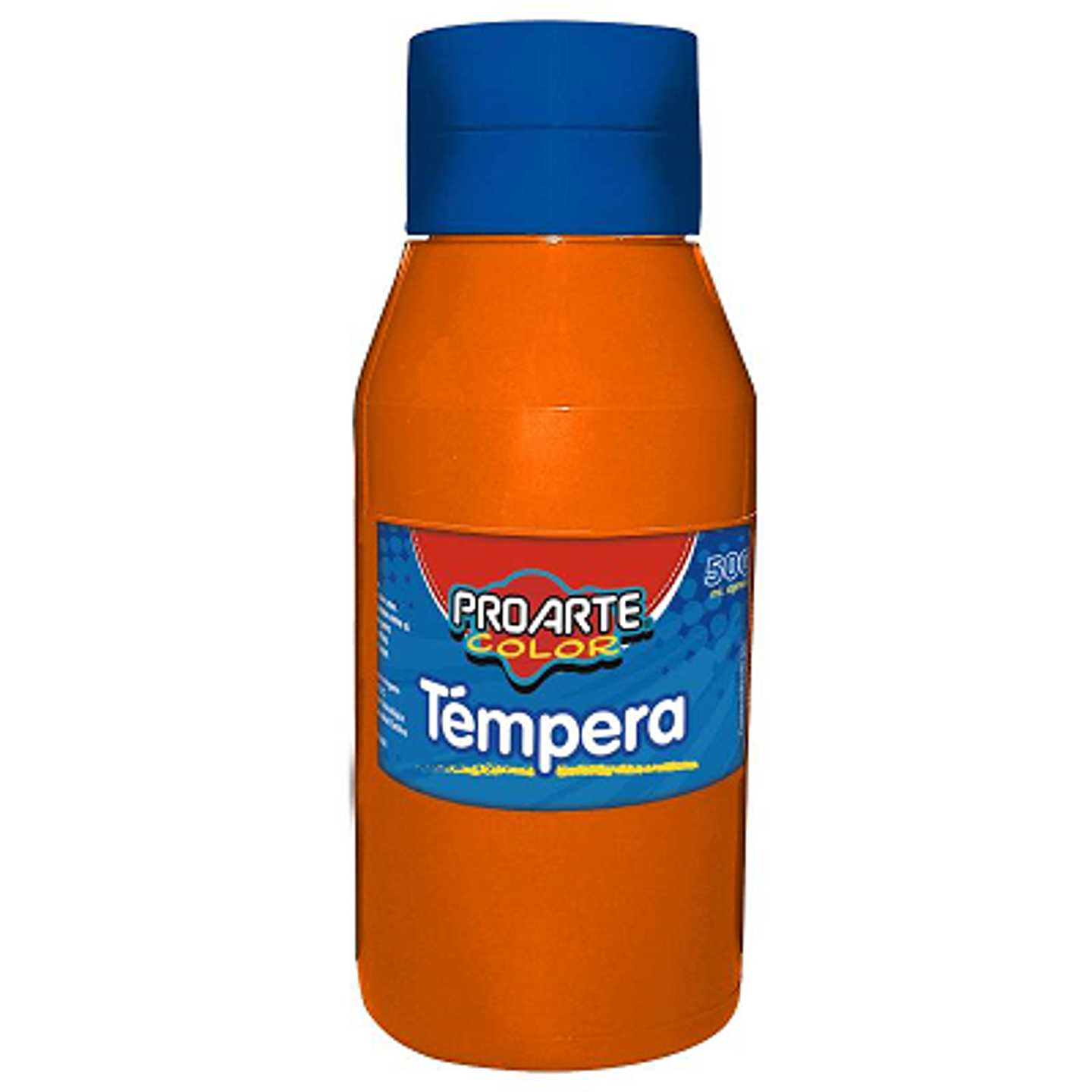 Tempera Frasco 500ml Naranja Proarte 1