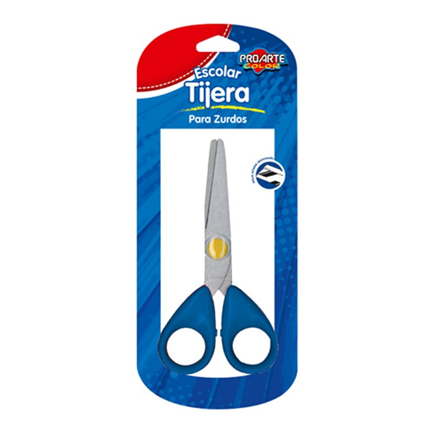 Tijera para Zurdo Mango Redondo Proarte 1