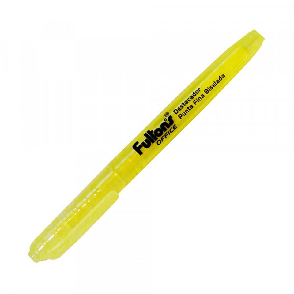 Destacador Bolsillo Amarillo Fultons 1