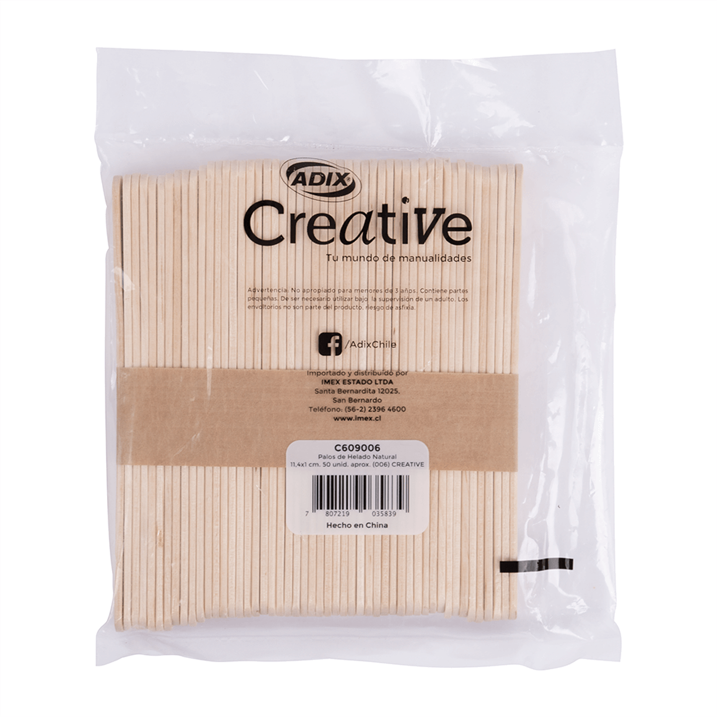 Palos de Helado Natural 50uni (006) Creative 1