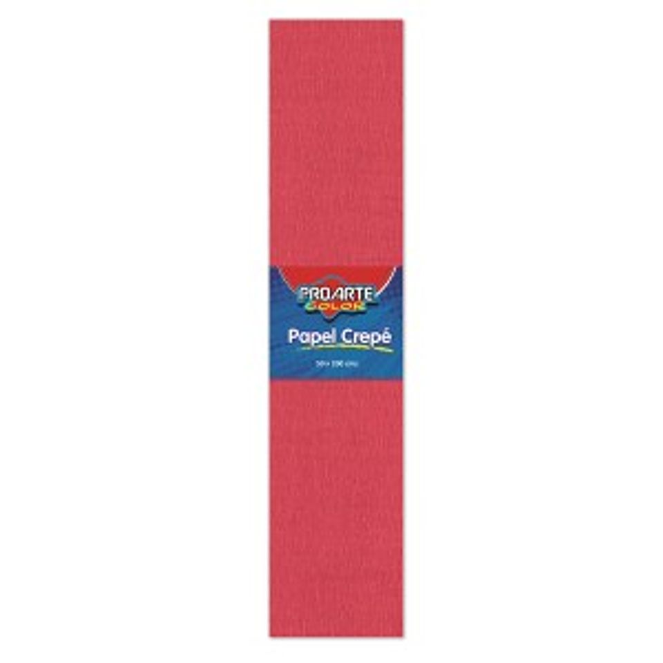 Papel Crepe Proarte 50 X 200 Cms Rojo Bemellon 1