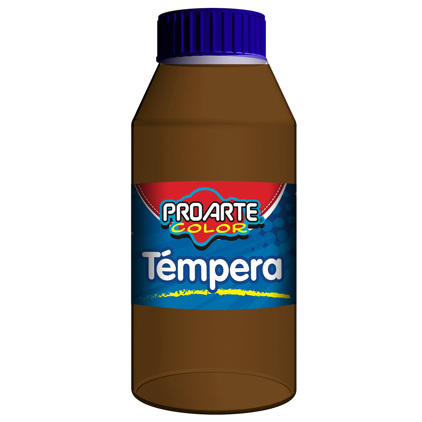 Tempera Frasco 500ml Cafe Pardo Proarte 1