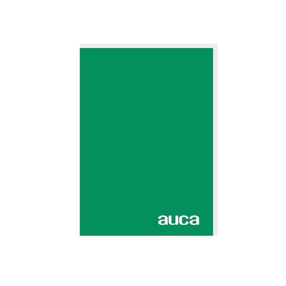 Carpeta Plastificada c/accoclip Color Verde Auca 1