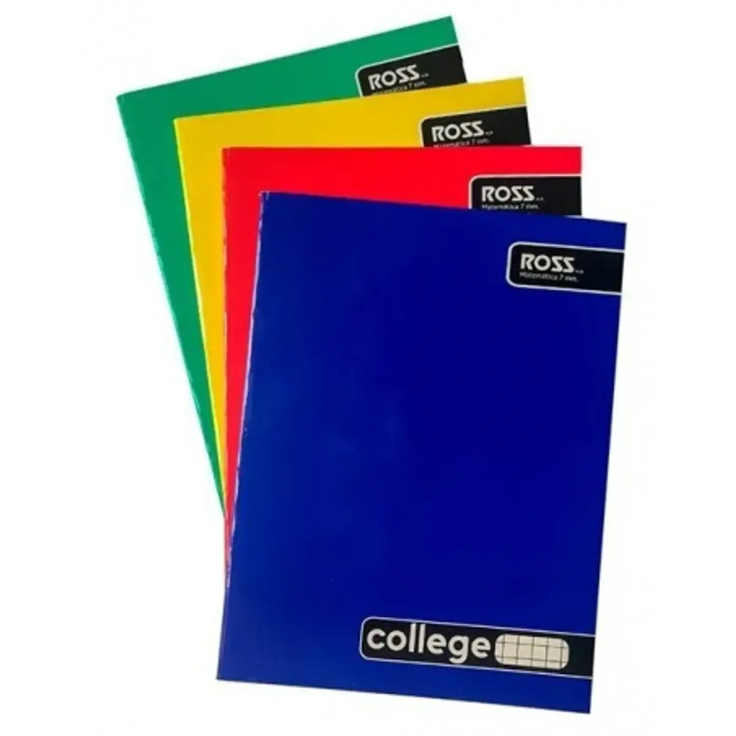 Set 10 Cuadernos College Matematicas 7mm 80hjs Ross 1