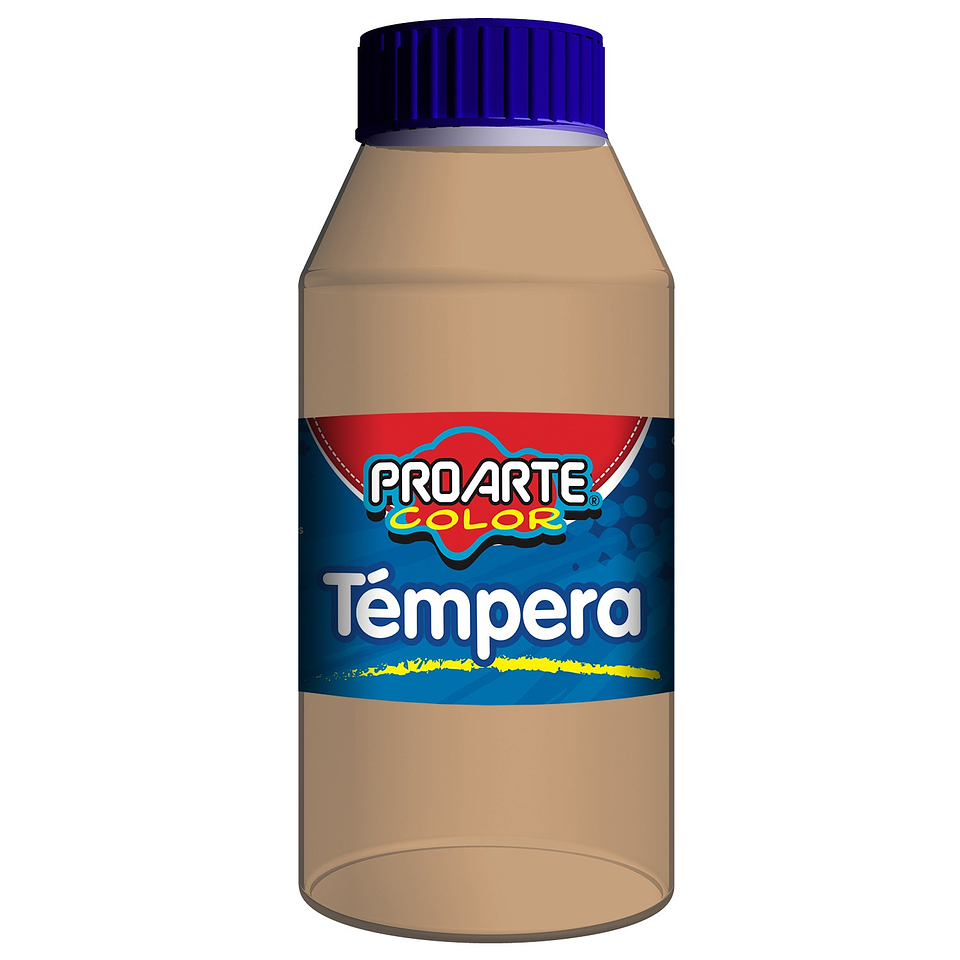 Tempera Frasco 500ml Color Beige Proarte 1