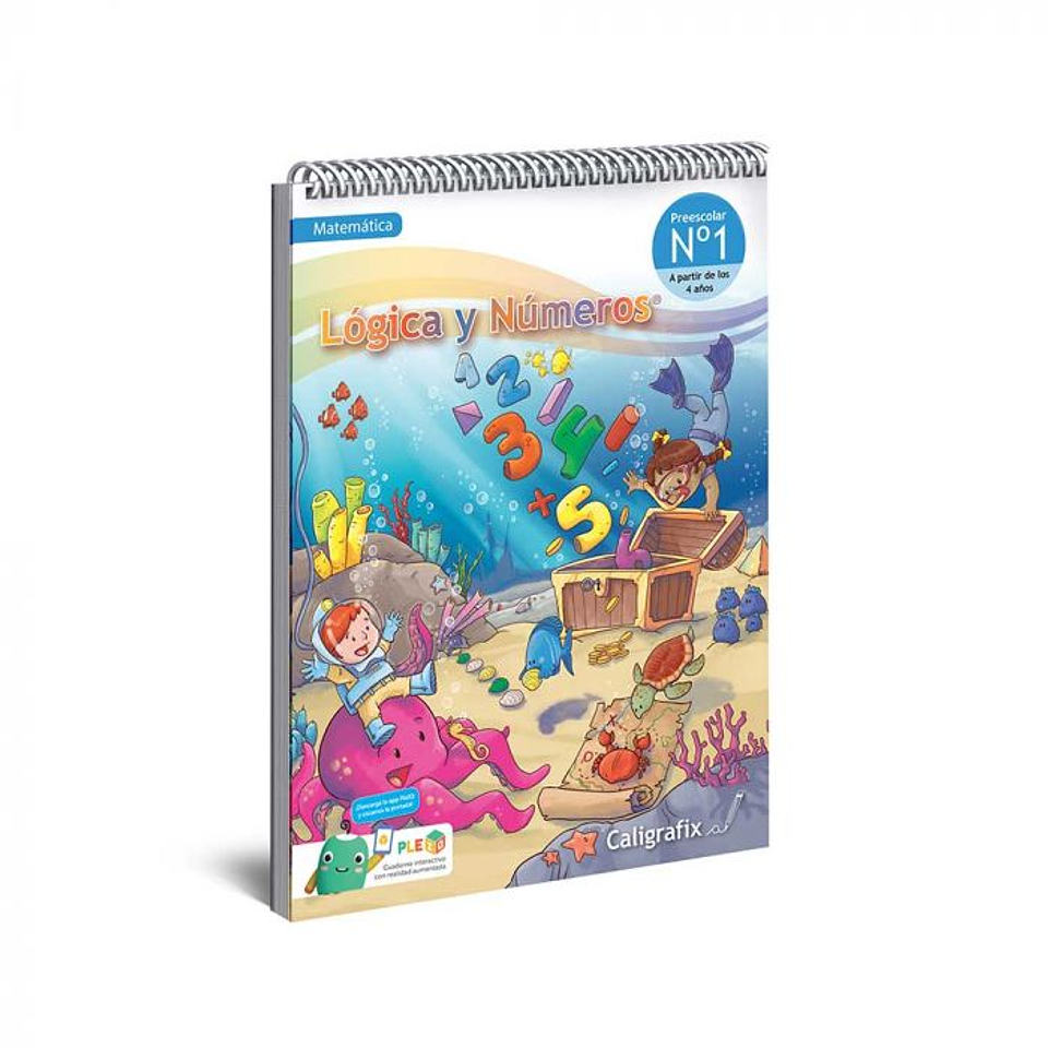 Cuaderno Logica Y Numeros N1 Caligrafix 1