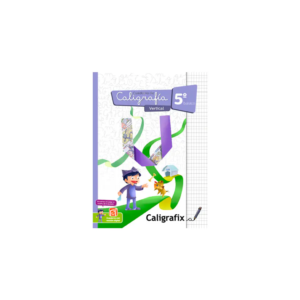 Caligrafia Vertical 5 Basico Caligrafix 1