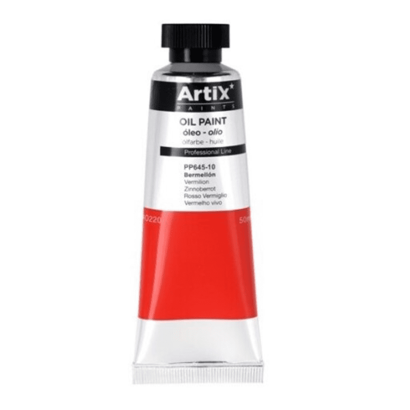 Pintura Óleo 50ml Color Rojo Permanente Artix 1