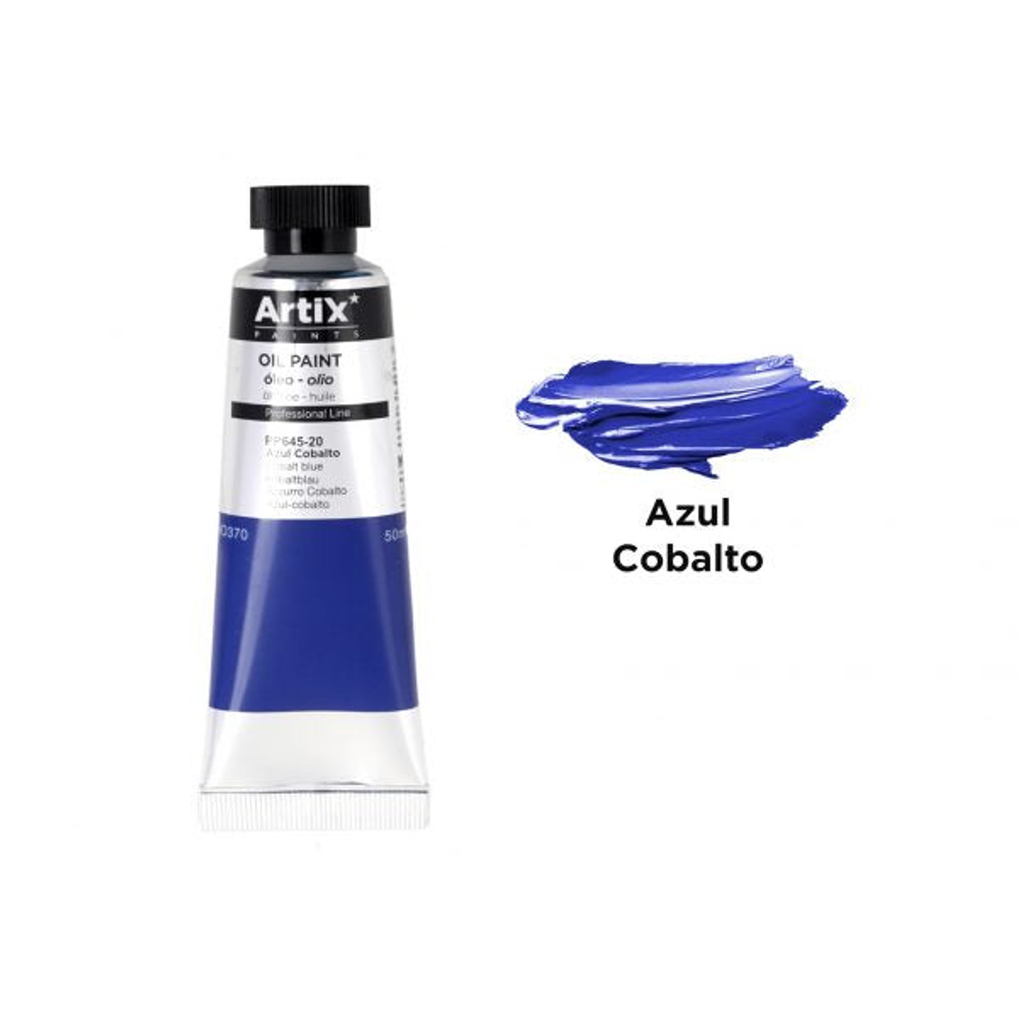 Pintura Óleo 50ml Color Azul Cobalto Artix 1