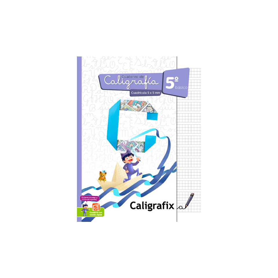 Caligrafia Cuadriculado 5 Basico Caligrafix 1