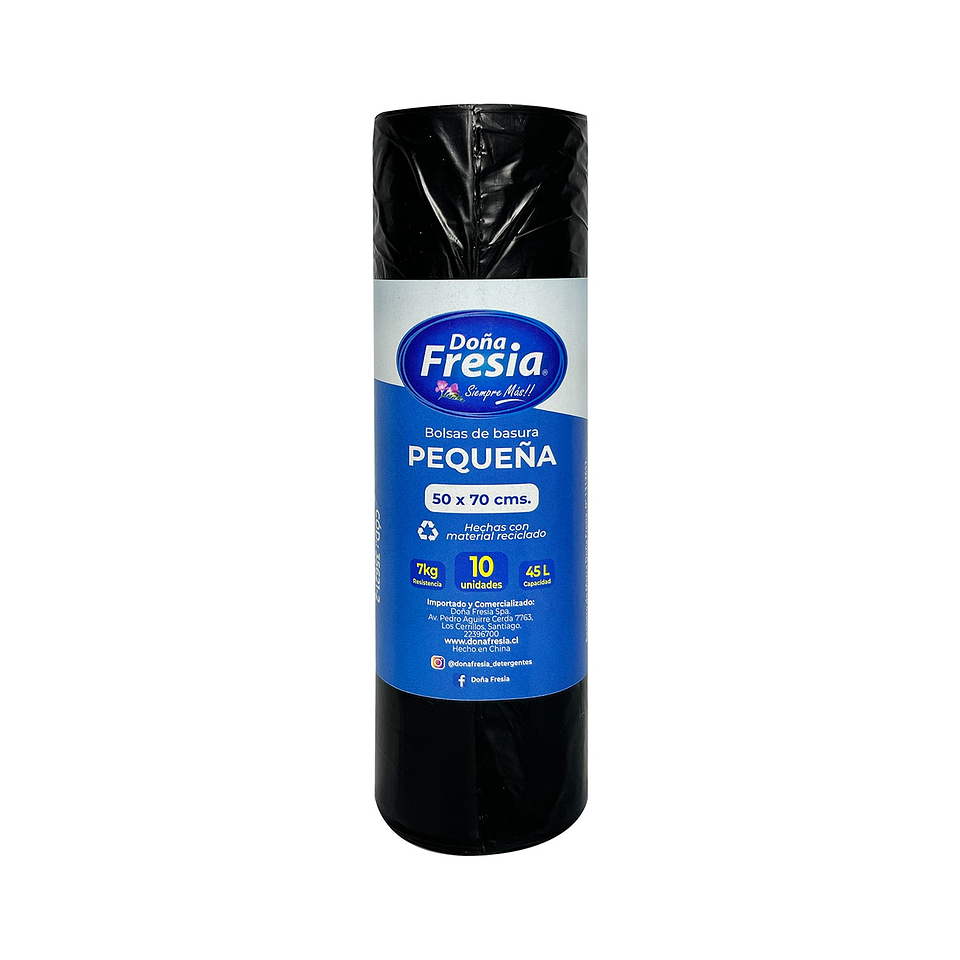 Rollo Bolsa Basura 50X70Cm Dona Fresia 10 Uni 1