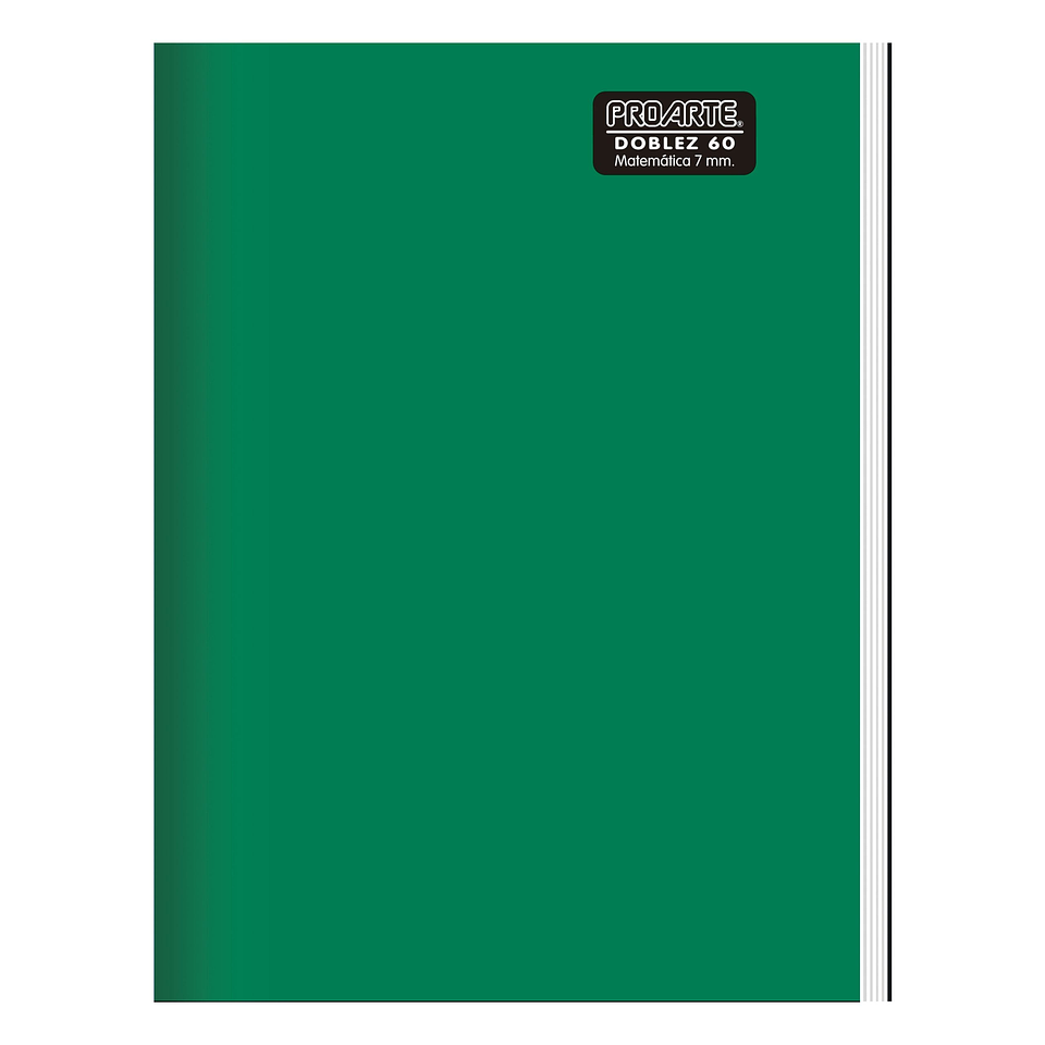 Cuaderno Chico Doblez Cuadro Grande 7mm 60hjs Proarte 1
