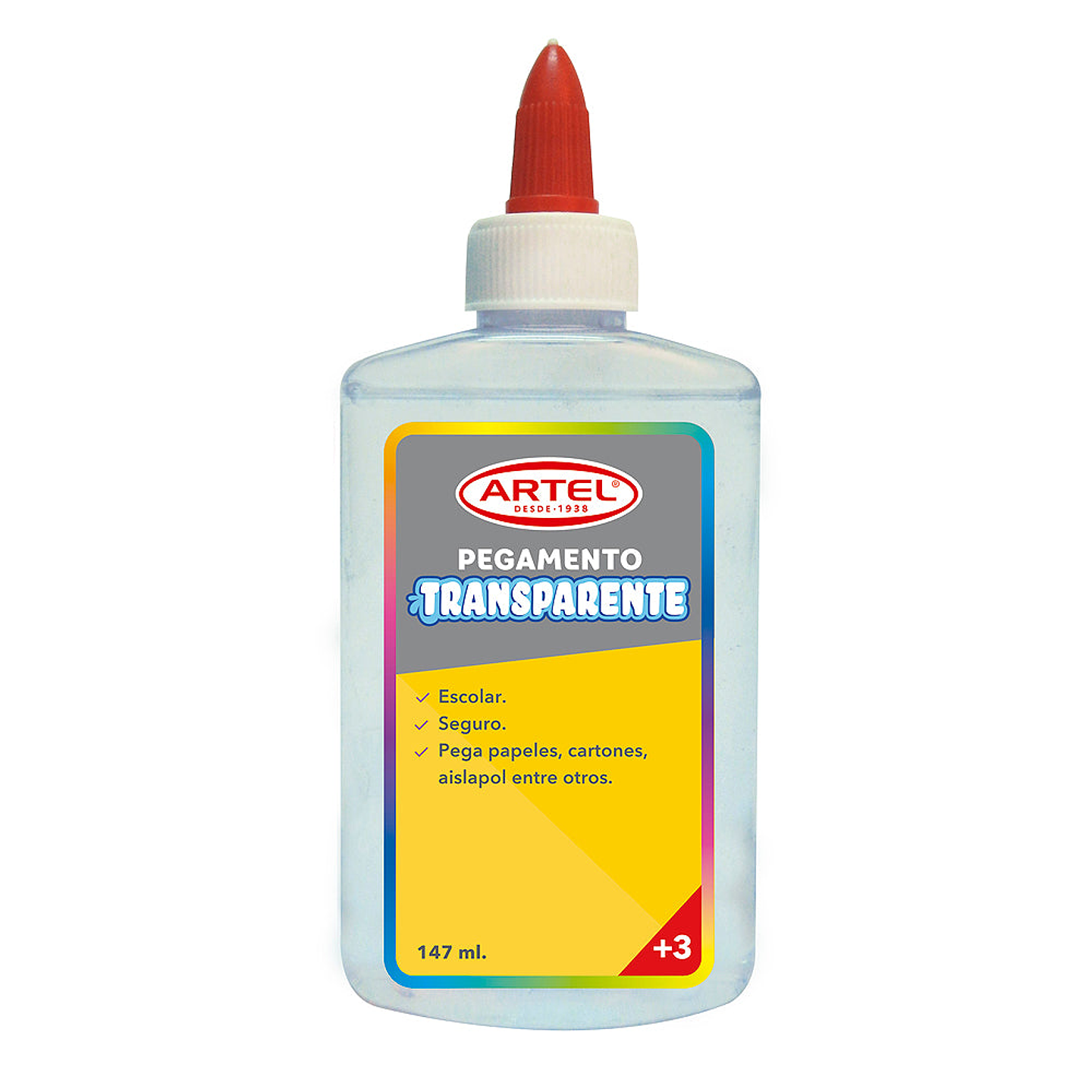 Pegamento Escolar Transparente 147Ml 1