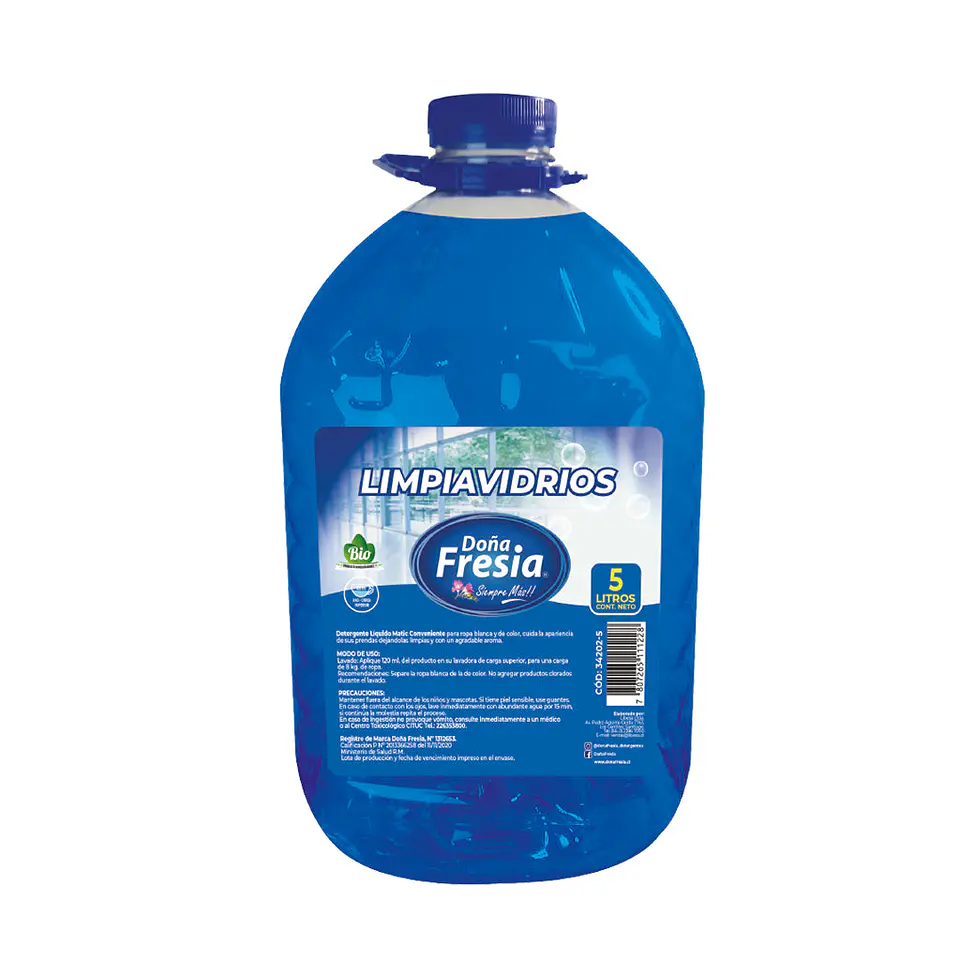 Limpia Vidrios Multiusos 5L Dona Fresia 1
