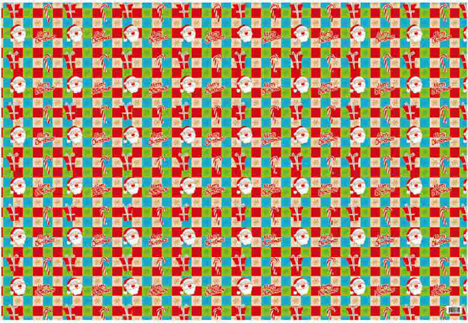 Pliegos Papel De Regalo Navideno N2 1