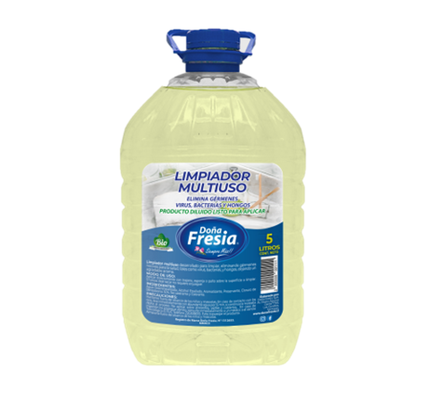 Limpiador Desinfectante Multiuso Dona Fresia 5L 1