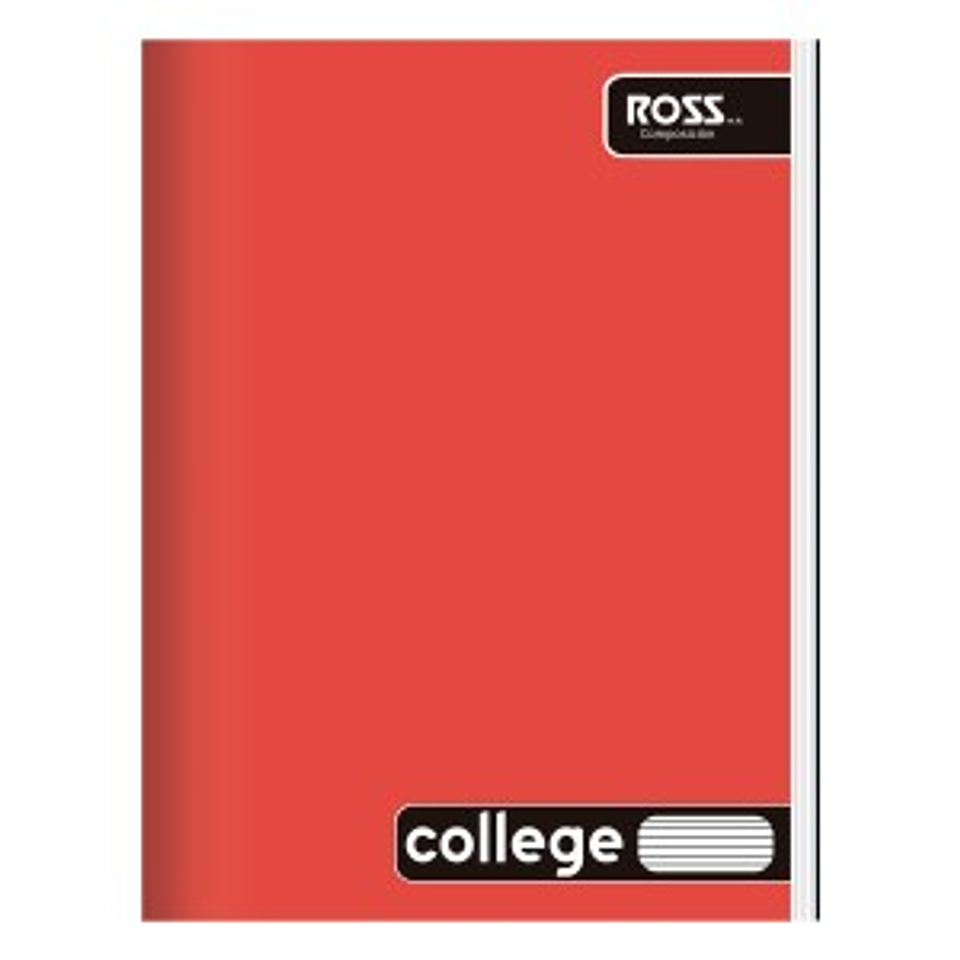 Cuaderno College Composición Lineas 80 Hjs Ross 1