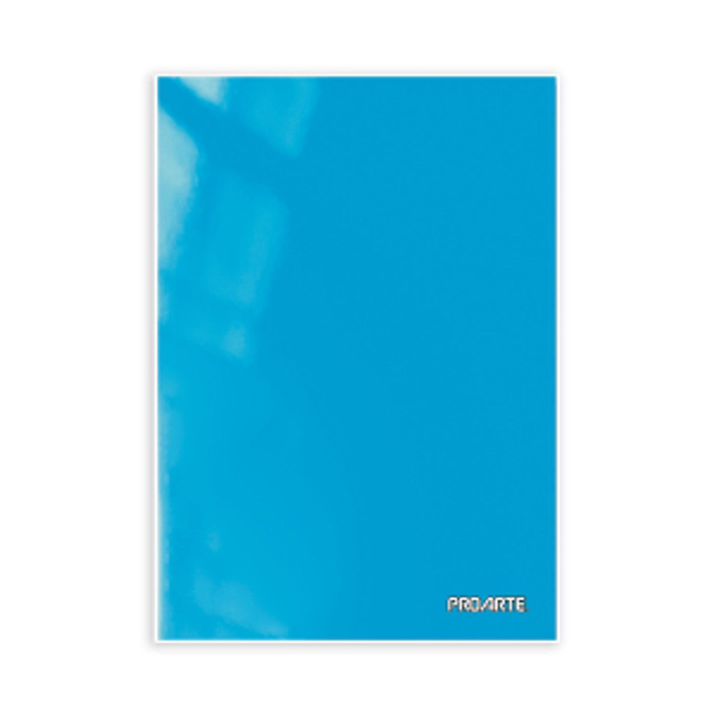 Carpeta Plastificada Sin Gusano Accoclip Color Celeste Proarte 1