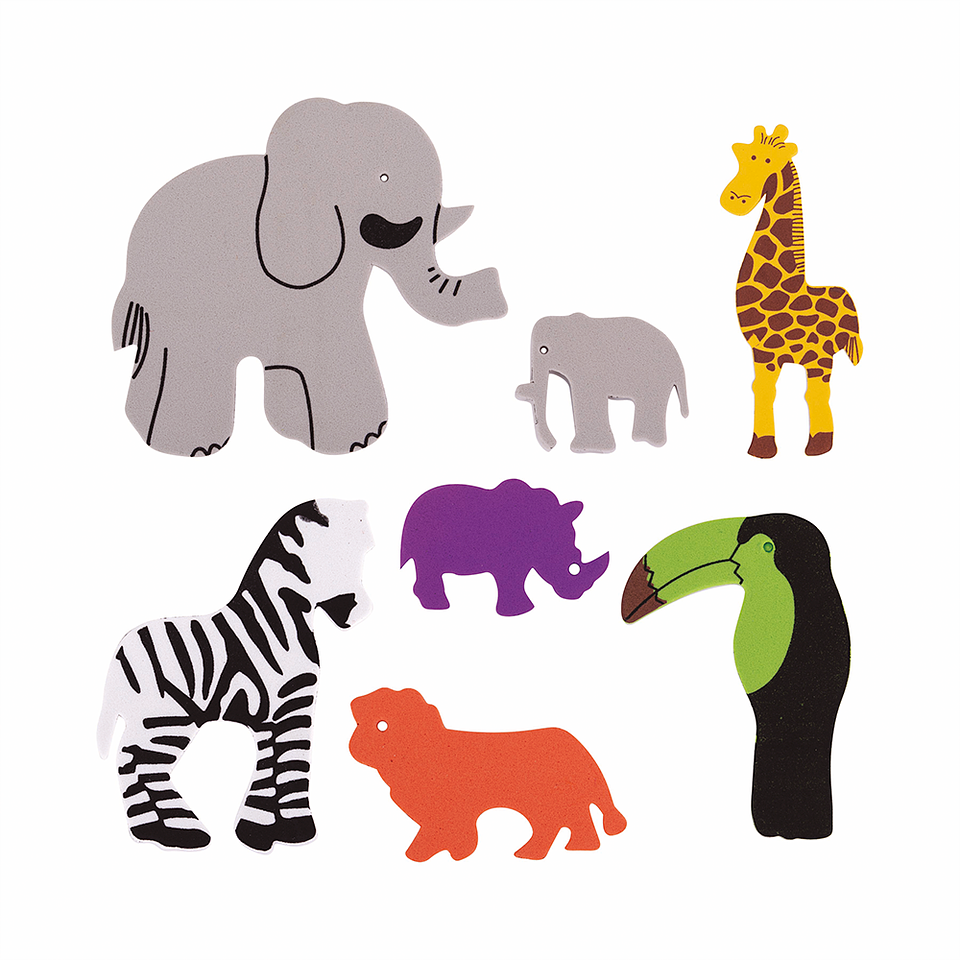 Animal Goma Eva Adhesiva 35u (114) CREATIVE 1