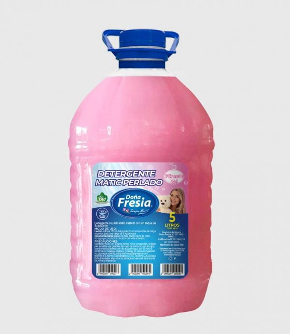 Deter.Matic Dona Fresia Perlado Rosado 5L 1