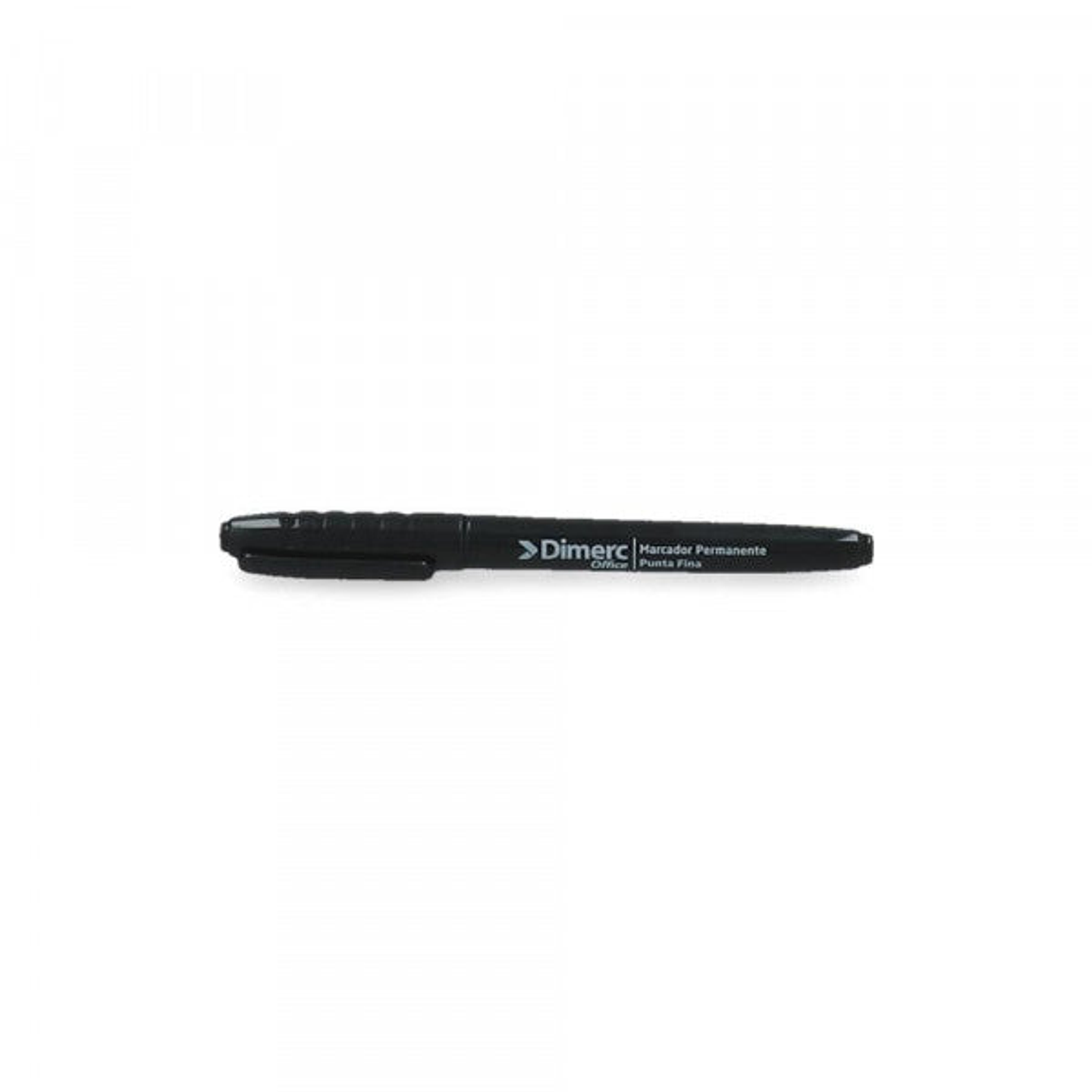 Plumon Permanente Punta Fino Color Negro Dimerc 1