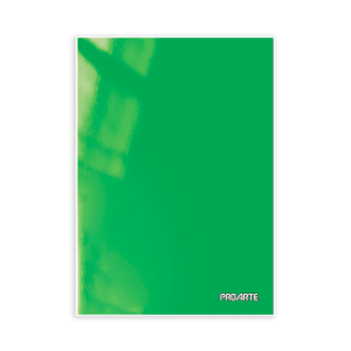 Carpeta Plastificada Color Verde Proarte 1