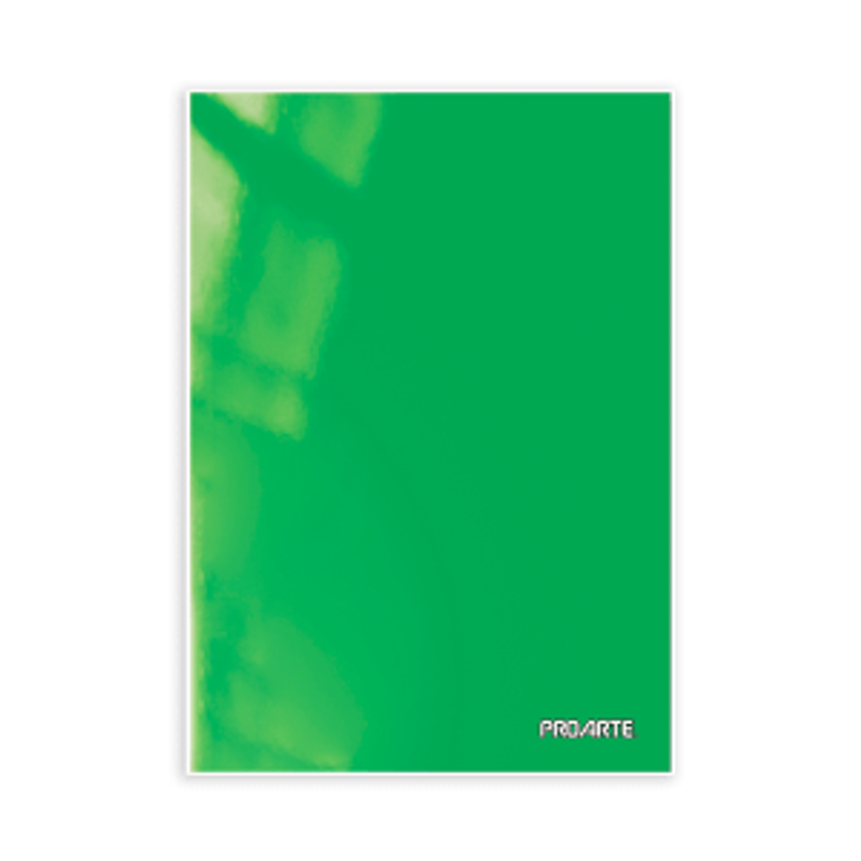Carpeta Plastificada Color Verde Proarte 1