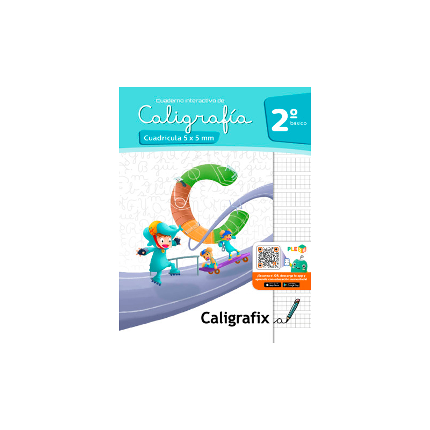 Caligrafia Cuadriculado 2 Basico Caligrafix 1