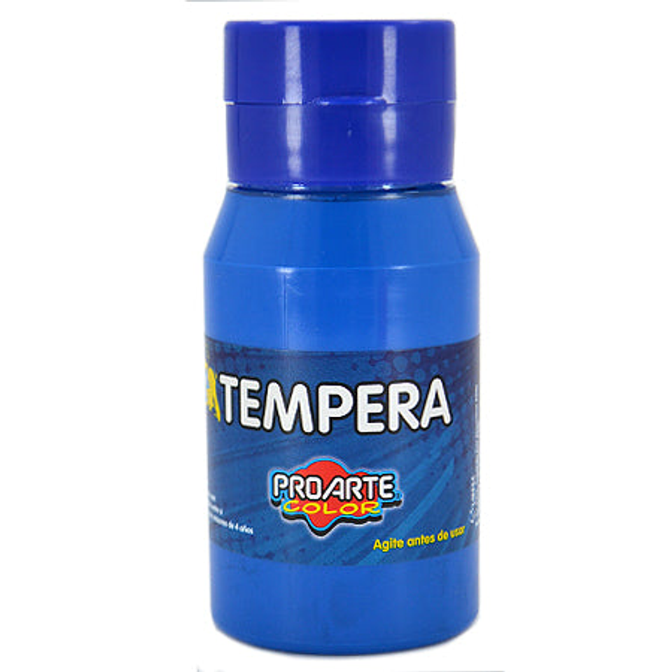 Tempera Proarte  Frasco 250Ml Azul Pacifico 1