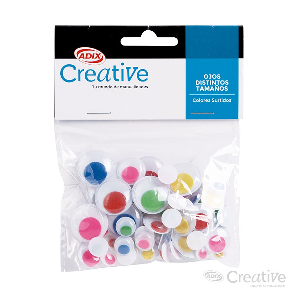 Ojos Locos Colores Distintos Tamanos Creative 1