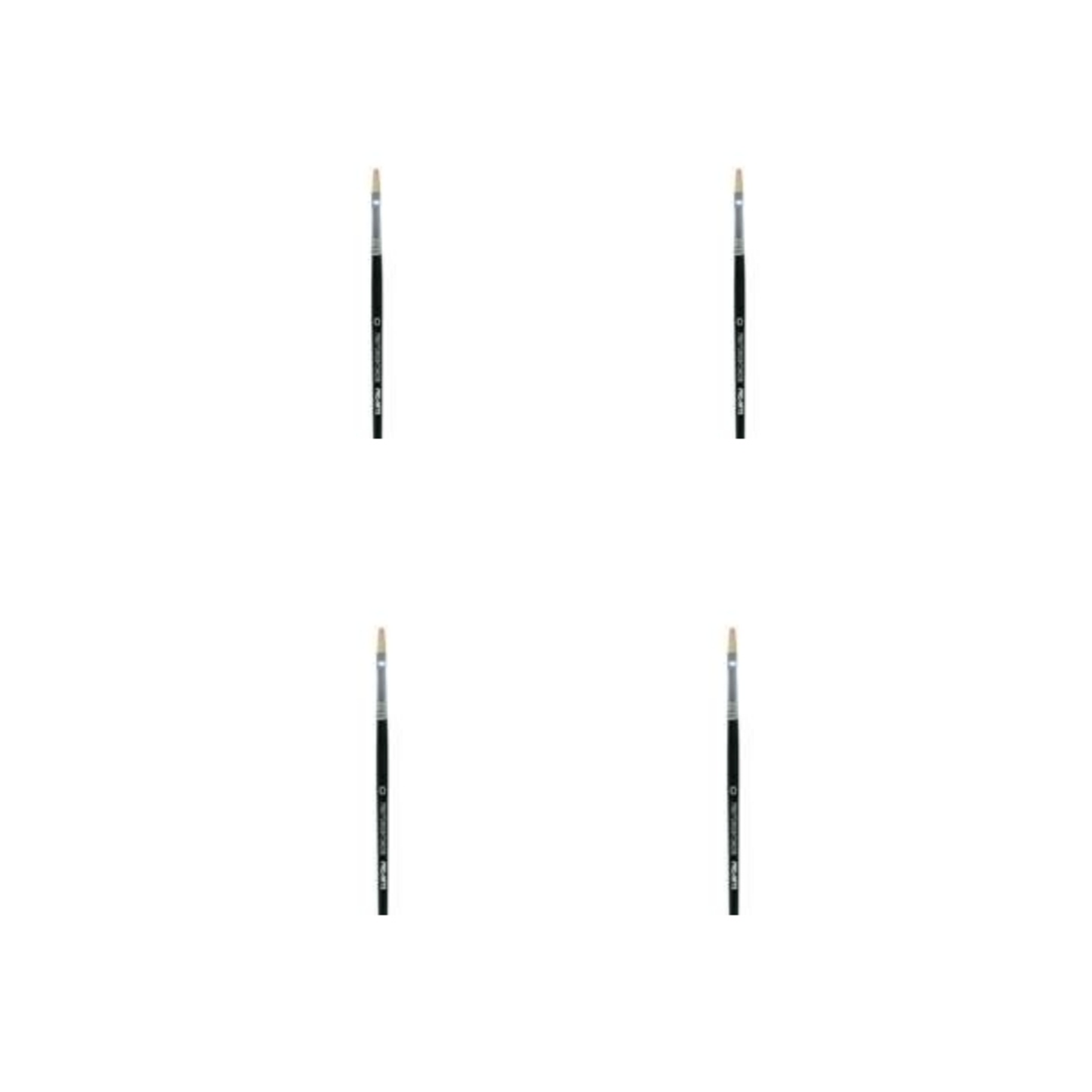 Pincel Pelo Cerda Plano 577 Número 2 Proarte 1