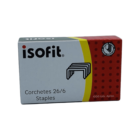 Corchetes Isofit 26/ 6 Caja De 1000 Uds